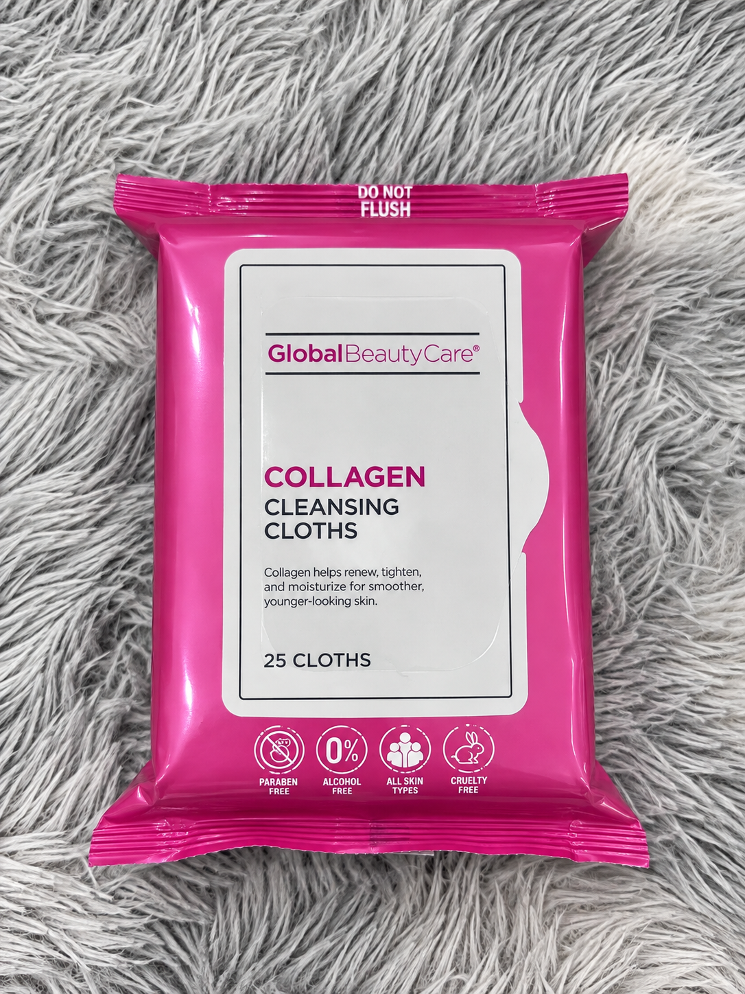 Toallitas Faciales con Colágeno Global Beauty Care