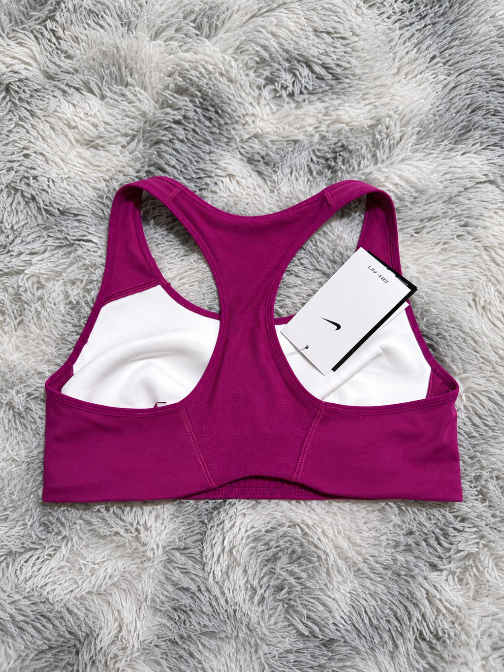 Top Deportivo Nike Mujer  Fucsia Talla S