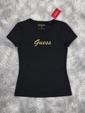 Playera Guess Mujer Negra Talla S