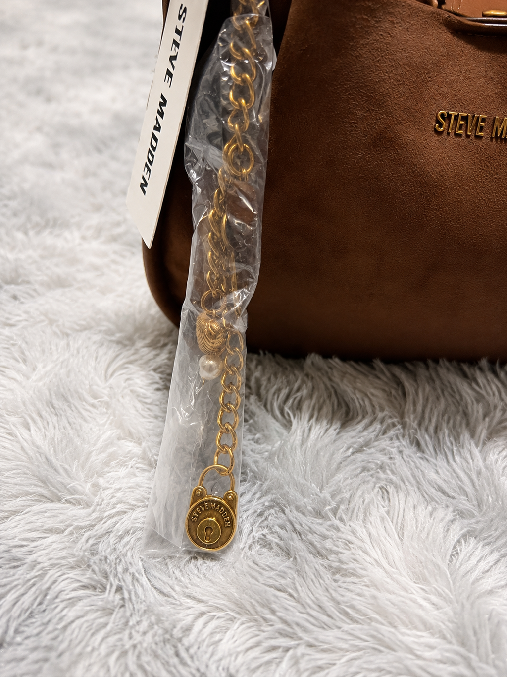 Bolsa Steve Madden Gamuza