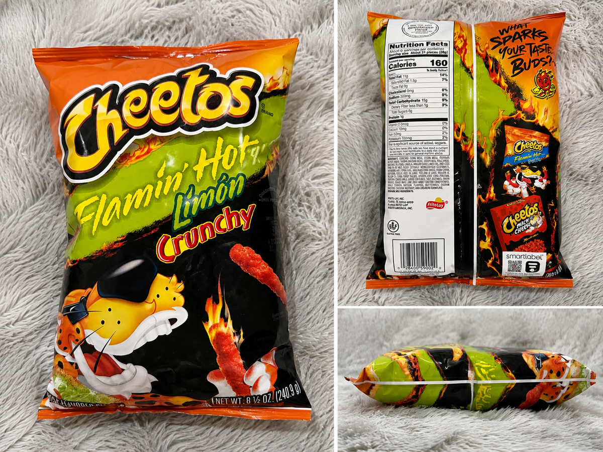 Cheetos Flamin' Hot Limón Crunchy 240.9 g