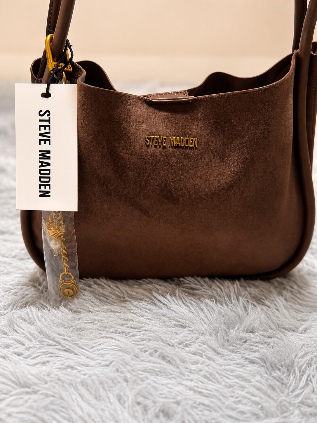 Bolsa Steve Madden Gamuza
