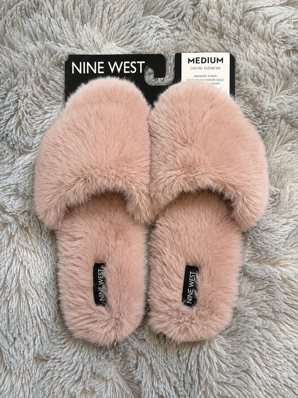 Pantuflas Nine West Mujer Rosa Palo Talla M