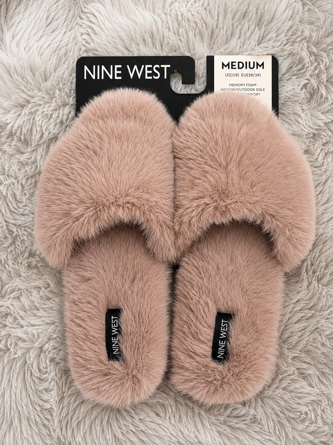Pantuflas Nine West Mujer Rosa Palo Talla M