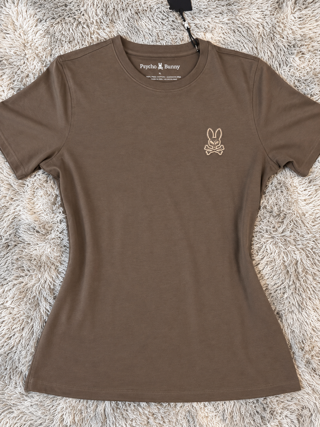 Playera Psycho Bunny Mujer Color Taupe Talla XL