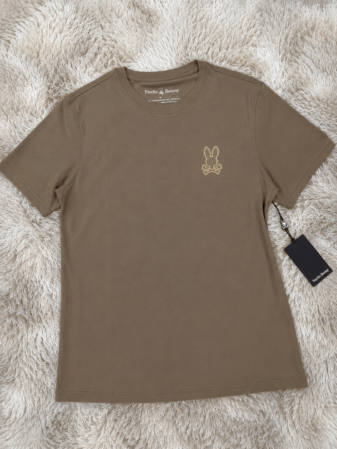 Playera Psycho Bunny Mujer Color Taupe Talla XL