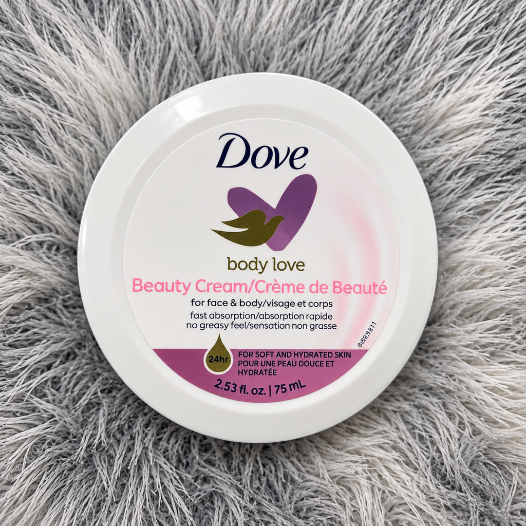 Crema Dove Body Love Beauty Cream Piel Suave e Hidratada