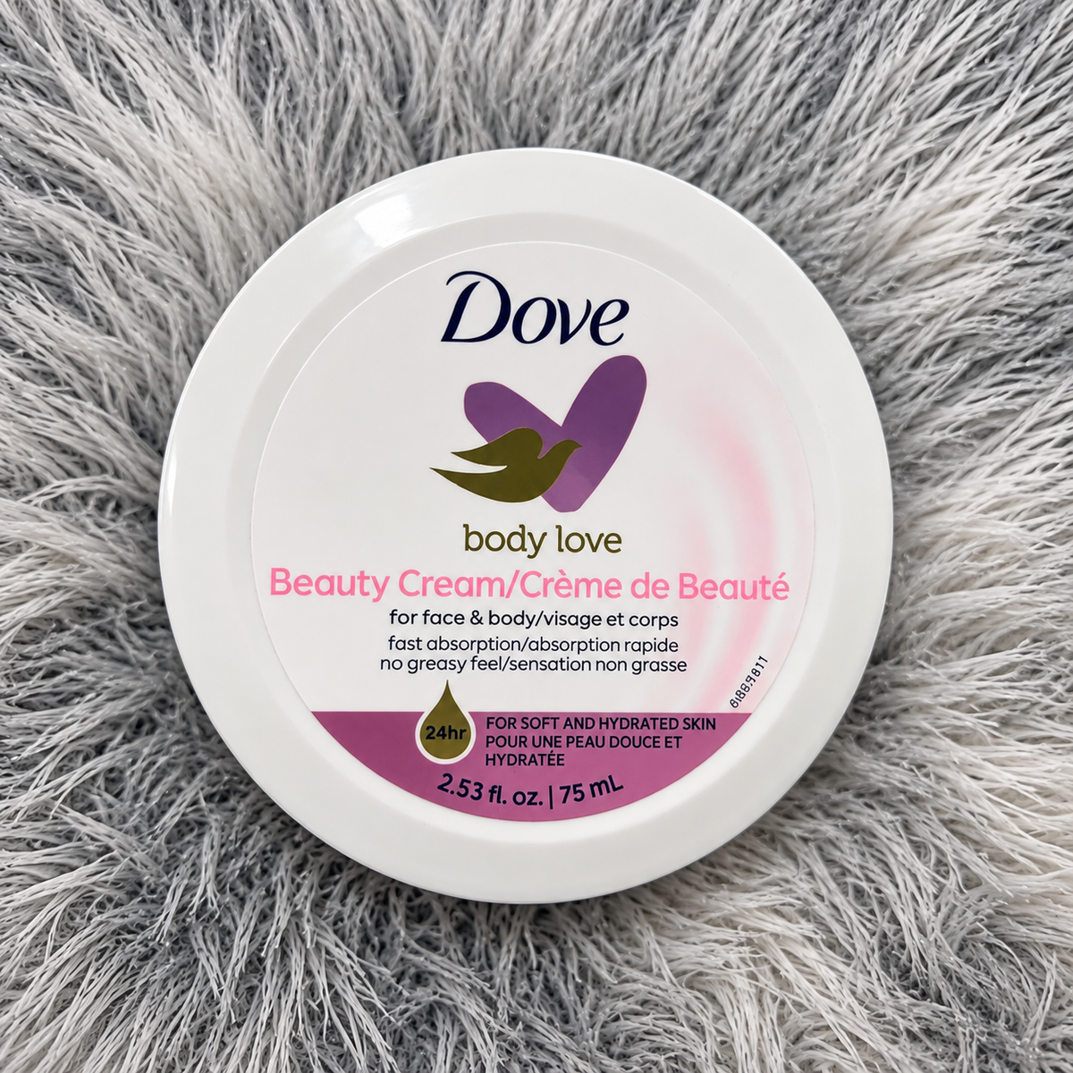 Crema Dove Body Love Beauty Cream Piel Suave e Hidratada