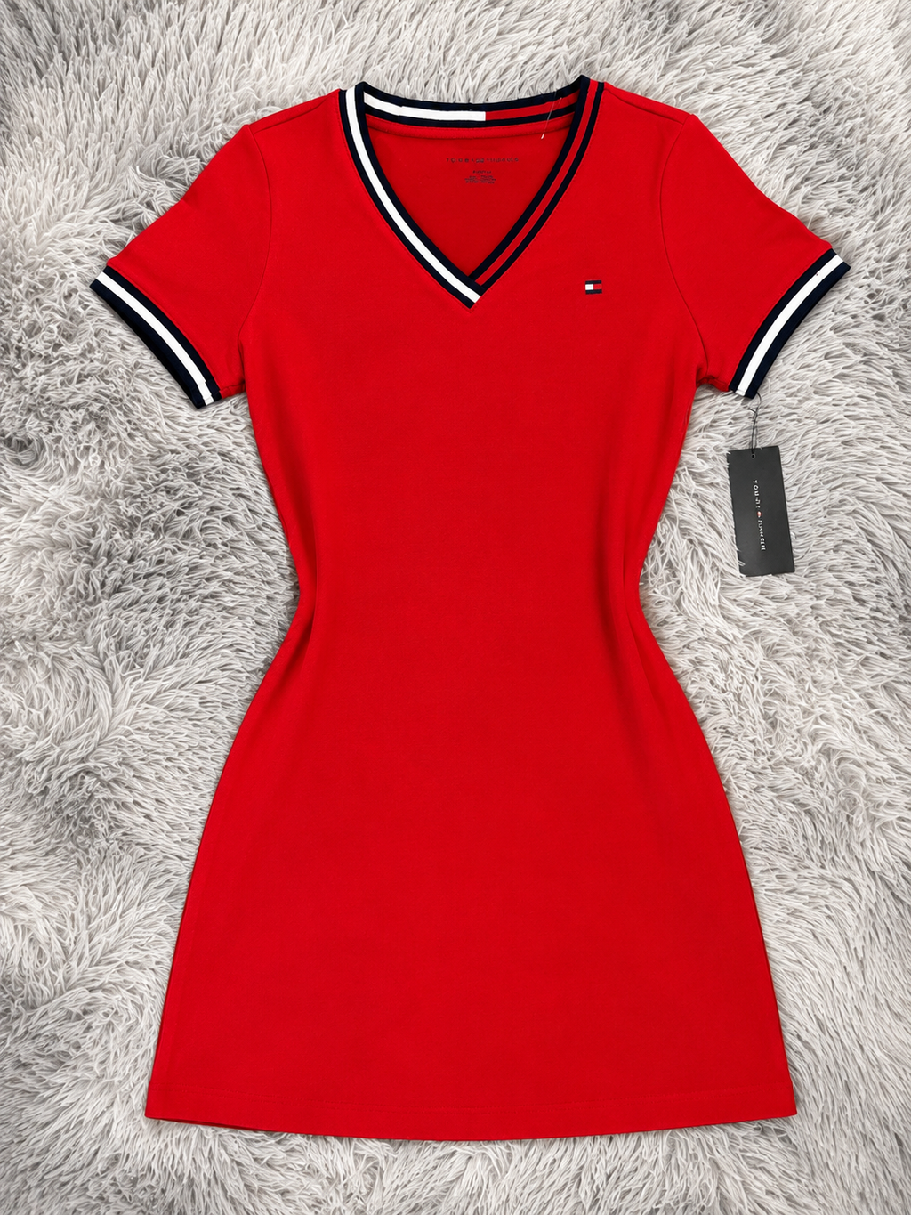 Vestido Tommy Hilfiger Mujer Rojo Talla S