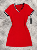 Vestido Tommy Hilfiger Mujer Rojo Talla S