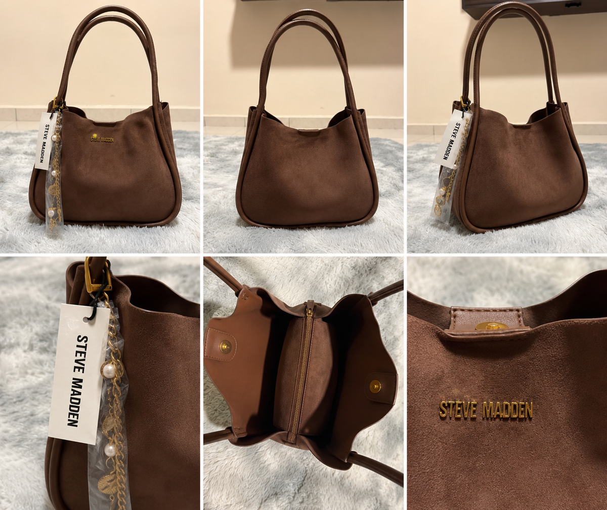 Bolsa Steve Madden Gamuza