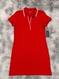 Vestido Tommy Hilfiger Mujer Polo Rojo Talla S