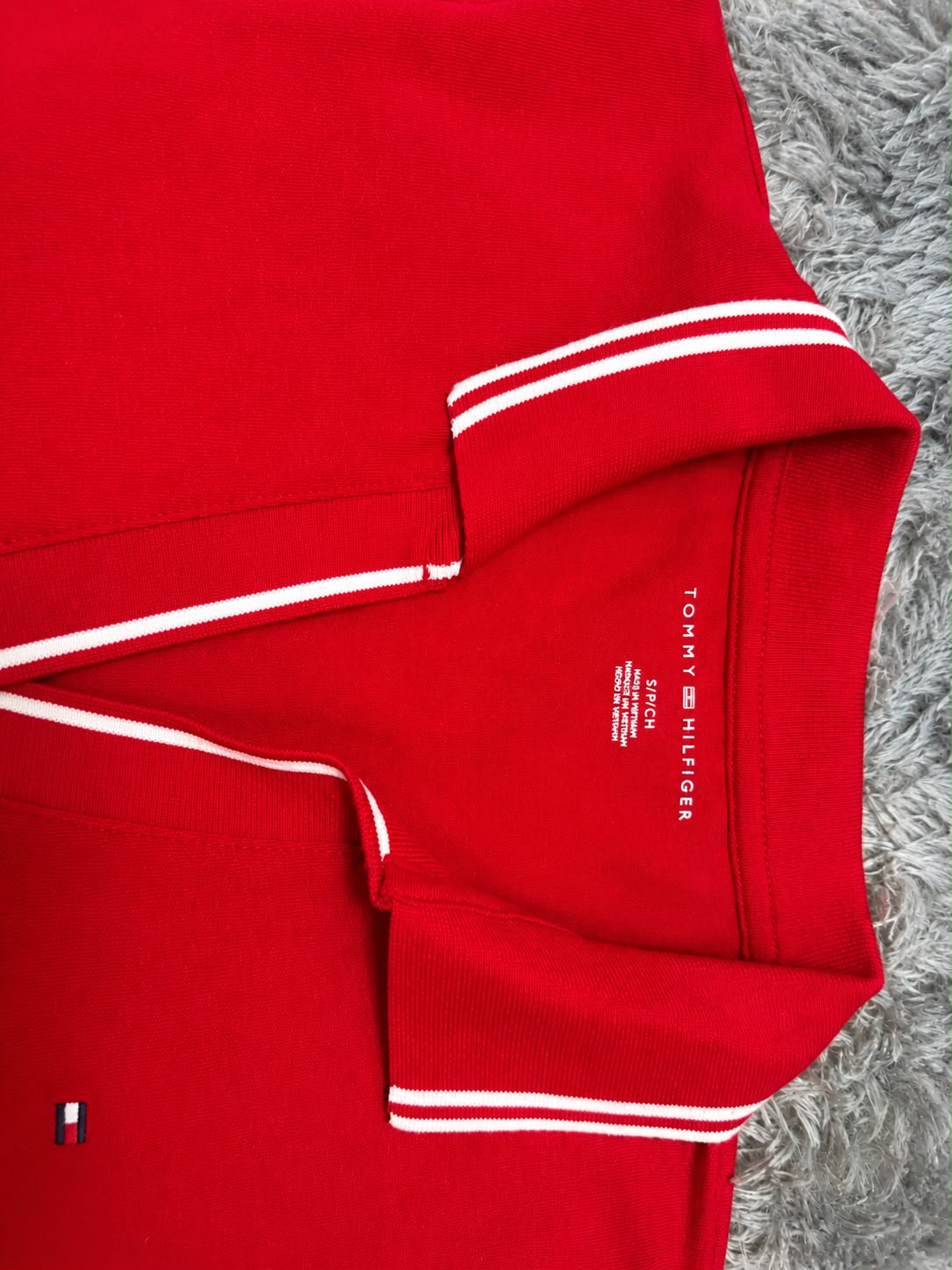Vestido Tommy Hilfiger Mujer Polo Rojo Talla S