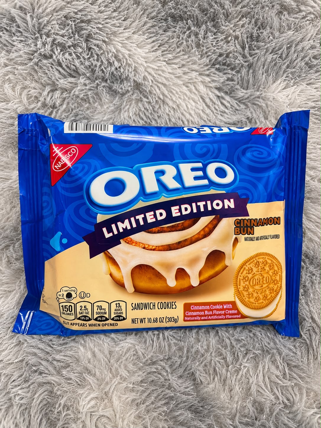 Galletas Oreo Limited Edition Cinnamon Bun