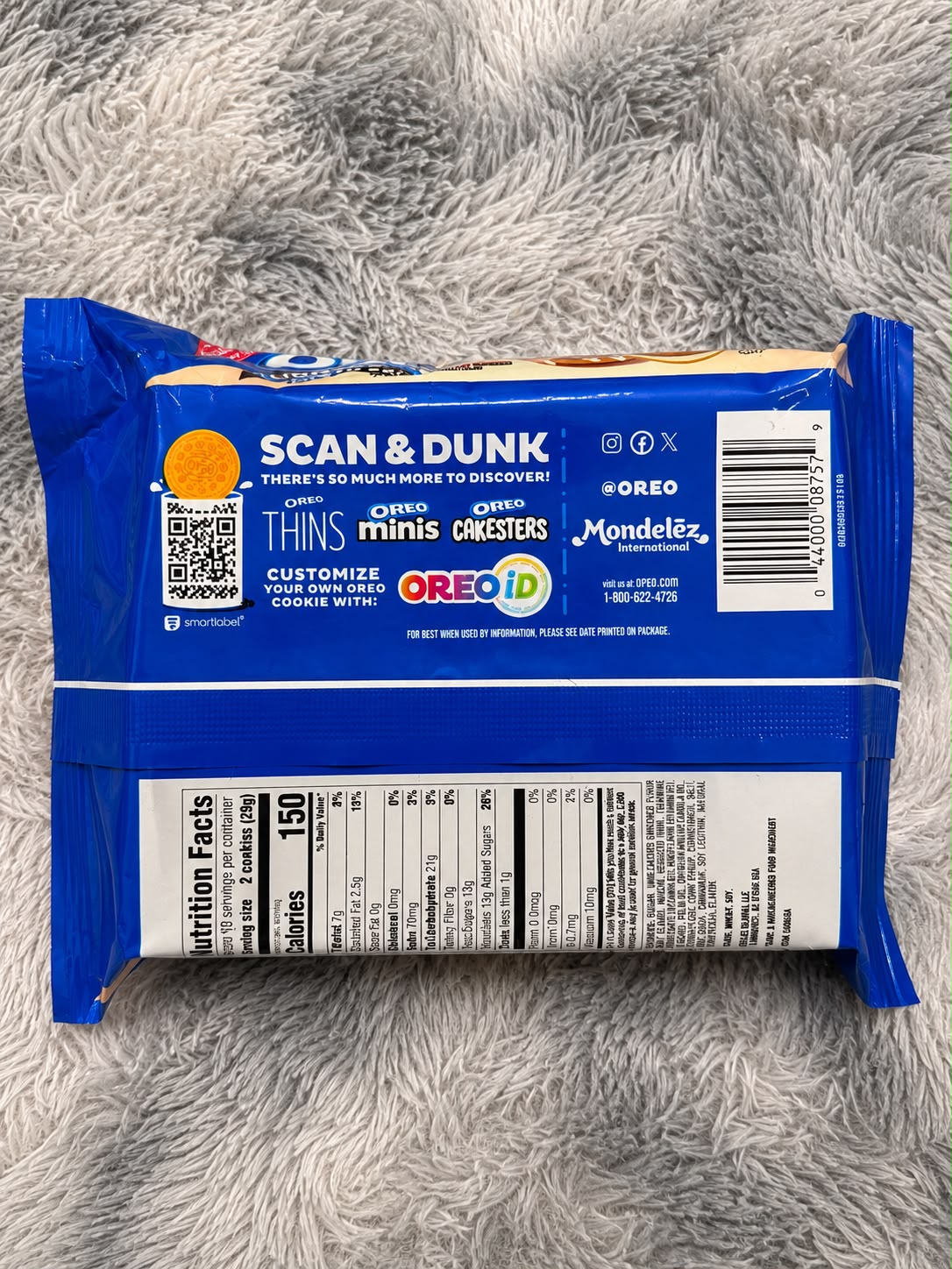 Galletas Oreo Limited Edition Cinnamon Bun