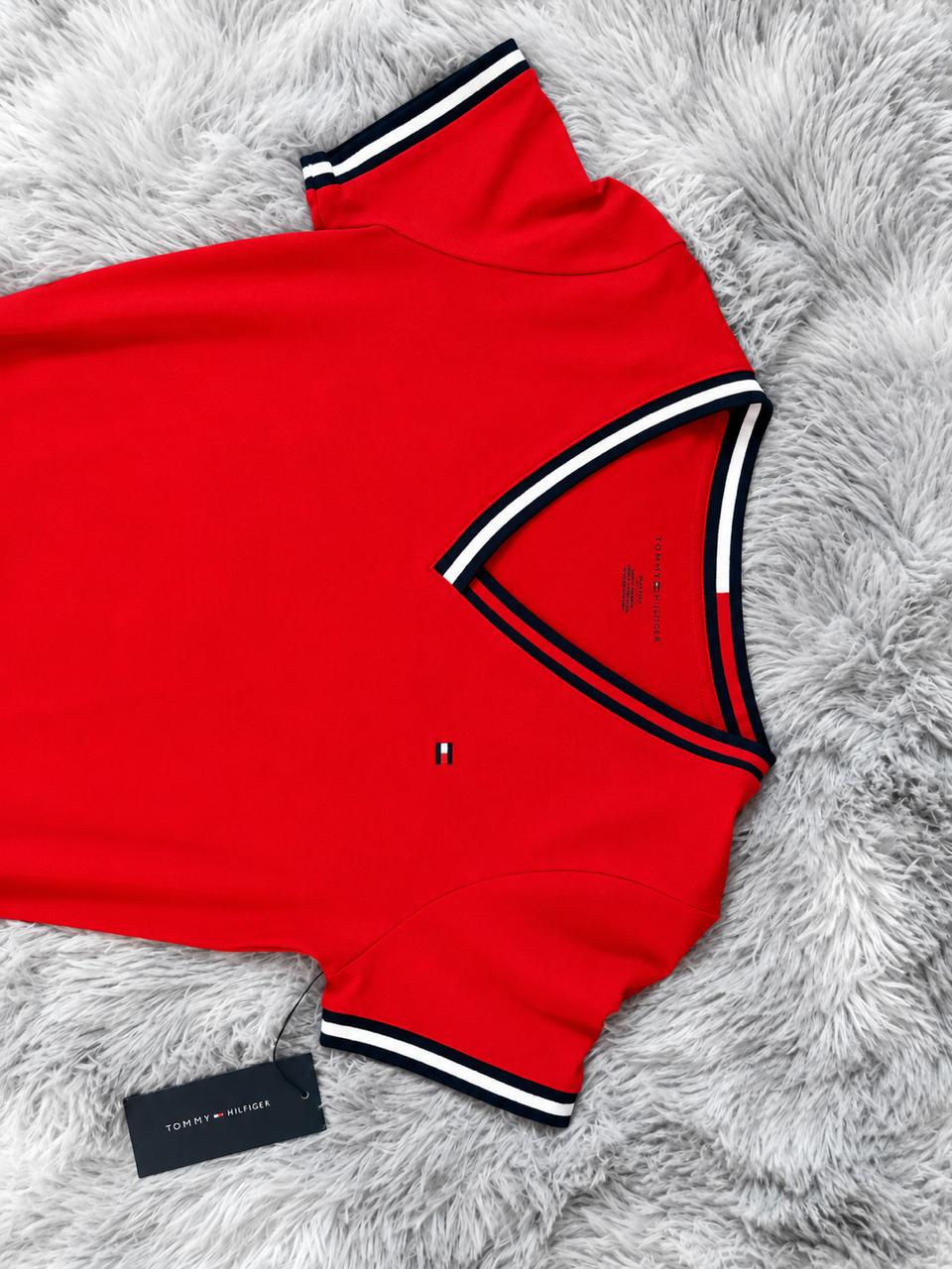 Vestido Tommy Hilfiger Mujer Rojo Talla S