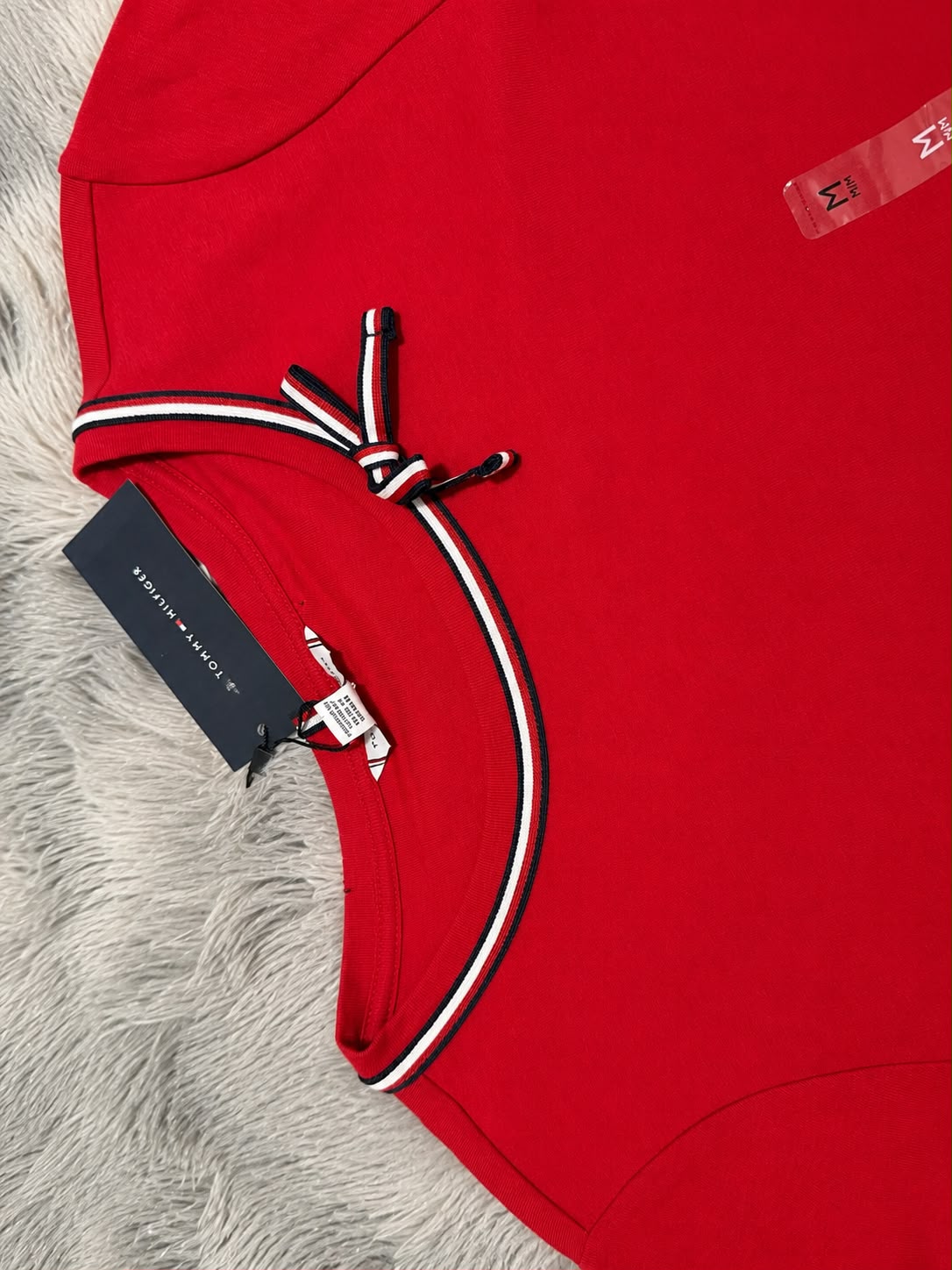 Playera Tommy Hilfiger  Mujer Roja Talla M